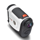 Tour V4 laser rangefinder by Bushnell Golf product photo angled. 