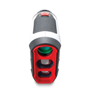 Bushnell Golf Tour V4 Shift laser rangefinder product photo from front. 