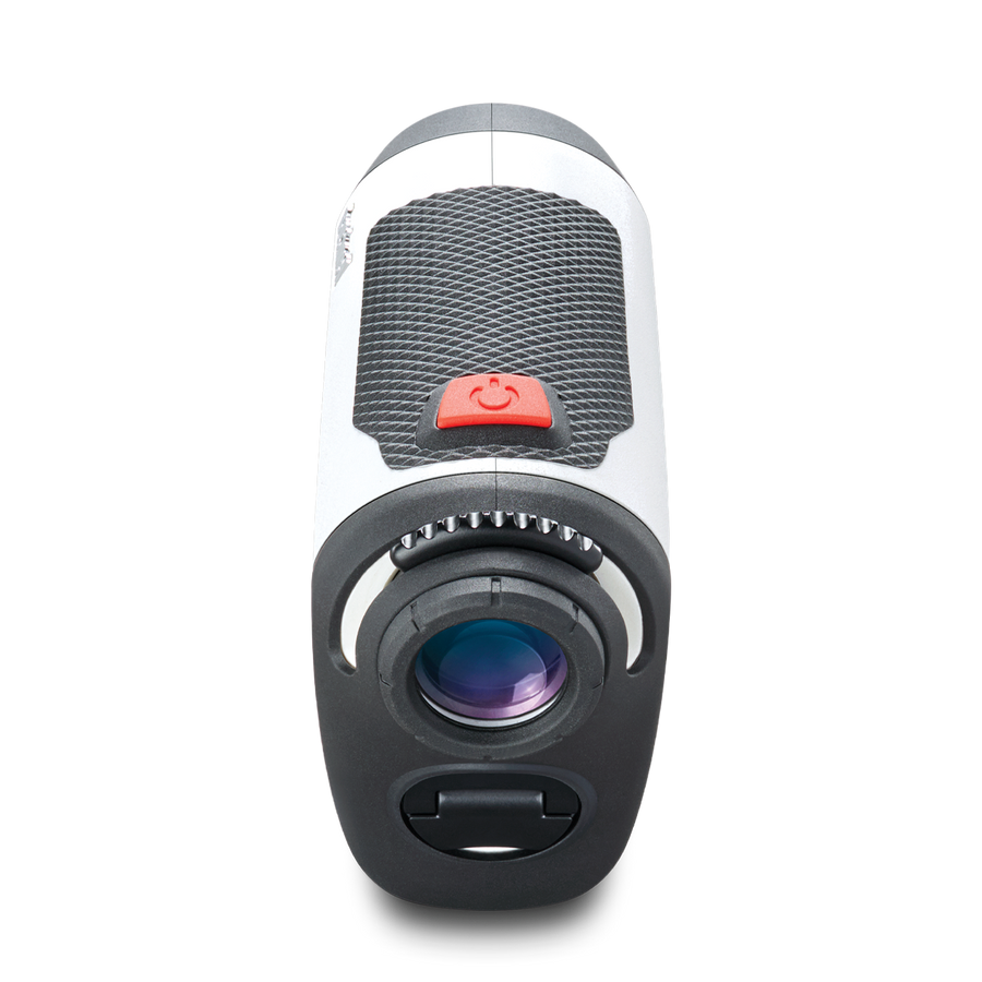Bushnell Golf Tour V4 Shift laser rangefinder product photo from back. 