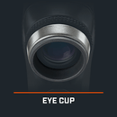 Detailed view of replacement eye cup for Pro X2.