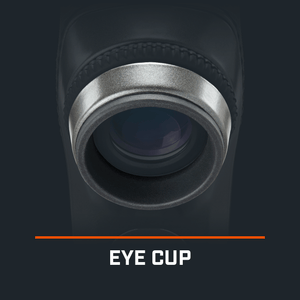 Detailed view of replacement eye cup for Pro X2.