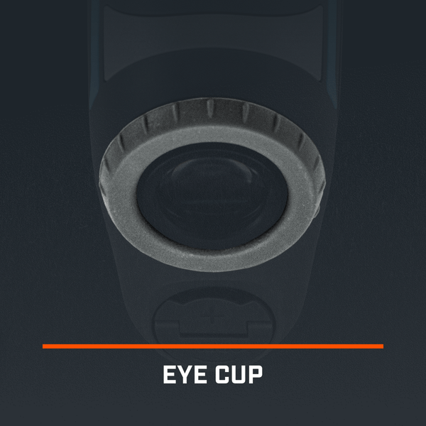 Detail view of Replacement Eye Cup for Tour Hybrid (2025 Model) Laser Rangefinder with GPS, text reads Eye Cup.