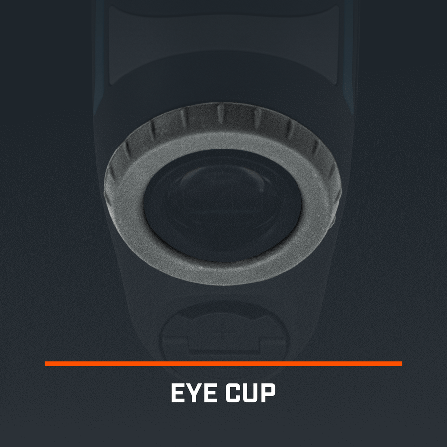 Detail view of Replacement Eye Cup for Tour Hybrid (2025 Model) Laser Rangefinder with GPS, text reads Eye Cup.