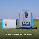 Replacement Carrying Case for A1-Slope (204810) Laser Rangefinder on golf green with A1-Slope Laser Rangefinder, text reads Rangefinder Not Included