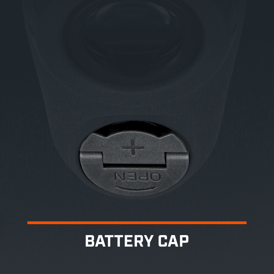 Detail view of Replacement Battery Cap for Tour Hybrid (2025 Model) Laser Rangefinder, text reads Batter Cap.
