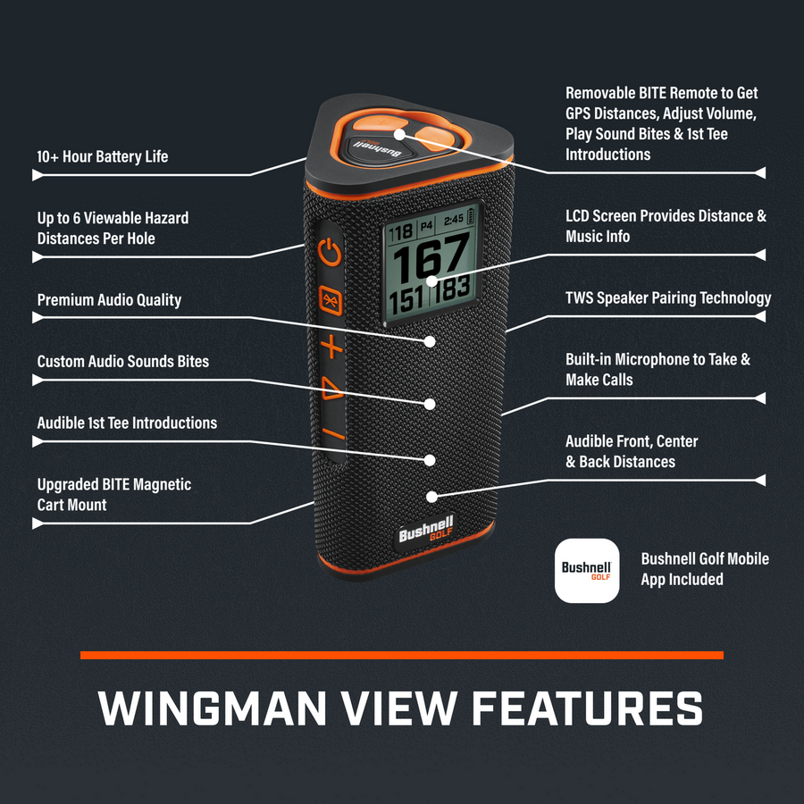 Graphic of Wingman View Features