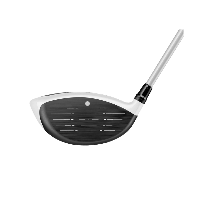 Club Marker for Launch Pro shown attached to club.