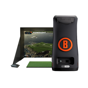 Full Bushnell simulator system with Launch Pro monitor.