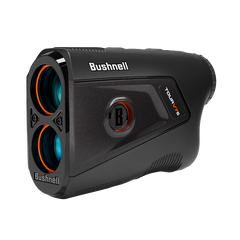 The Bushnell Golf Tour V7 Shift rangefinder features advanced golf technology including Slope-Switch, PinSeeker with Visual JOLT, dual-color OLED display, 6x magnification, and weather-resistant design for precise distance measurement on the course.