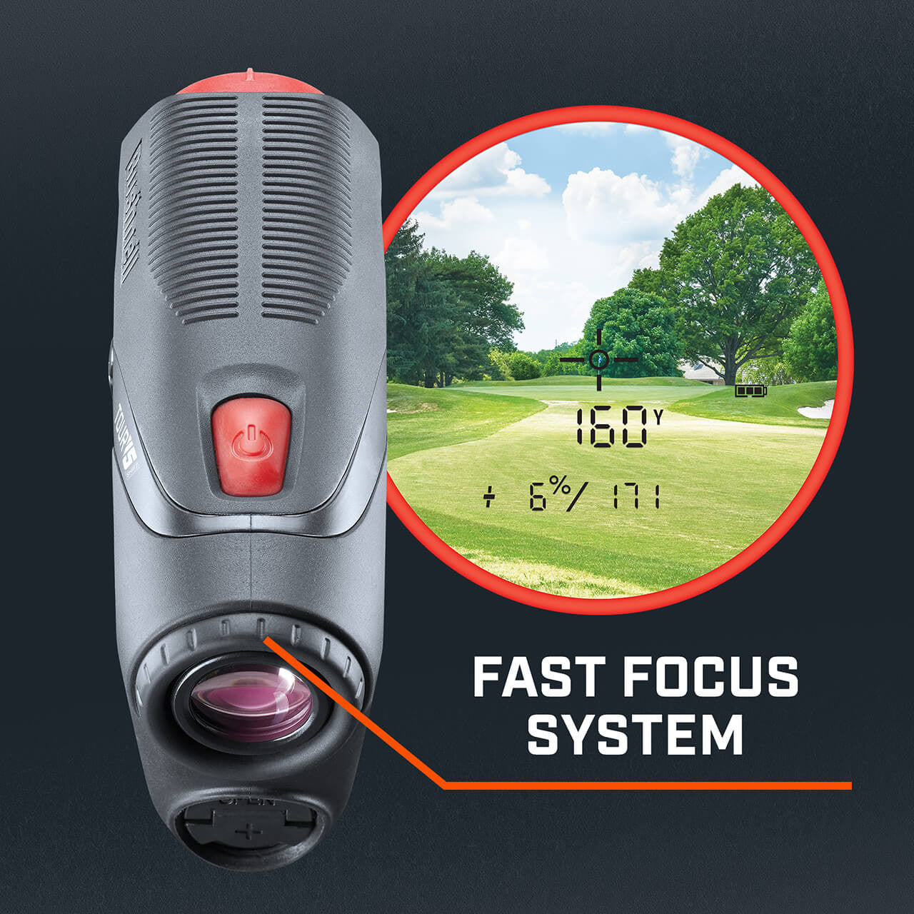 Bushnell ゴルフ用レーザー距離計 TOUR V5 SHIFT Tour V5 Shift Golf Rangefinder with Slope - Bushnell Golf