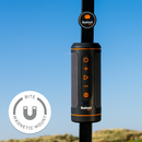Wingman 2 on cart bar with graphic, BITE Magnetic Mount