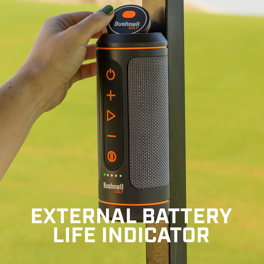 Wingman 2 on cart bar with copy, External Battery Life Indicator