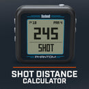 Phantom Handheld GPS demonstration of shot distance calculator.