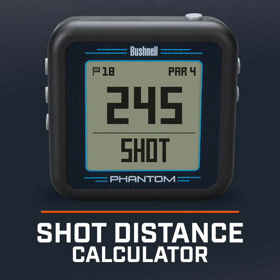 Phantom Handheld GPS demonstration of shot distance calculator.